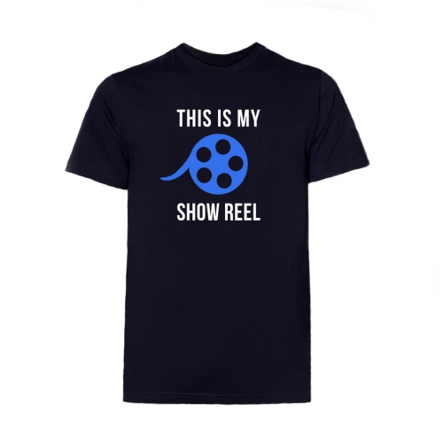 thi is my show-reel муж футболка